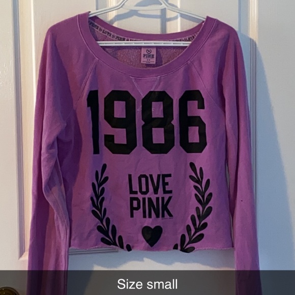 Crew crop top (Pink) - Picture 1 of 2